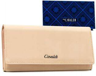 Klasyczny portfel damski ze skóry ekologicznej 4U Cavaldi