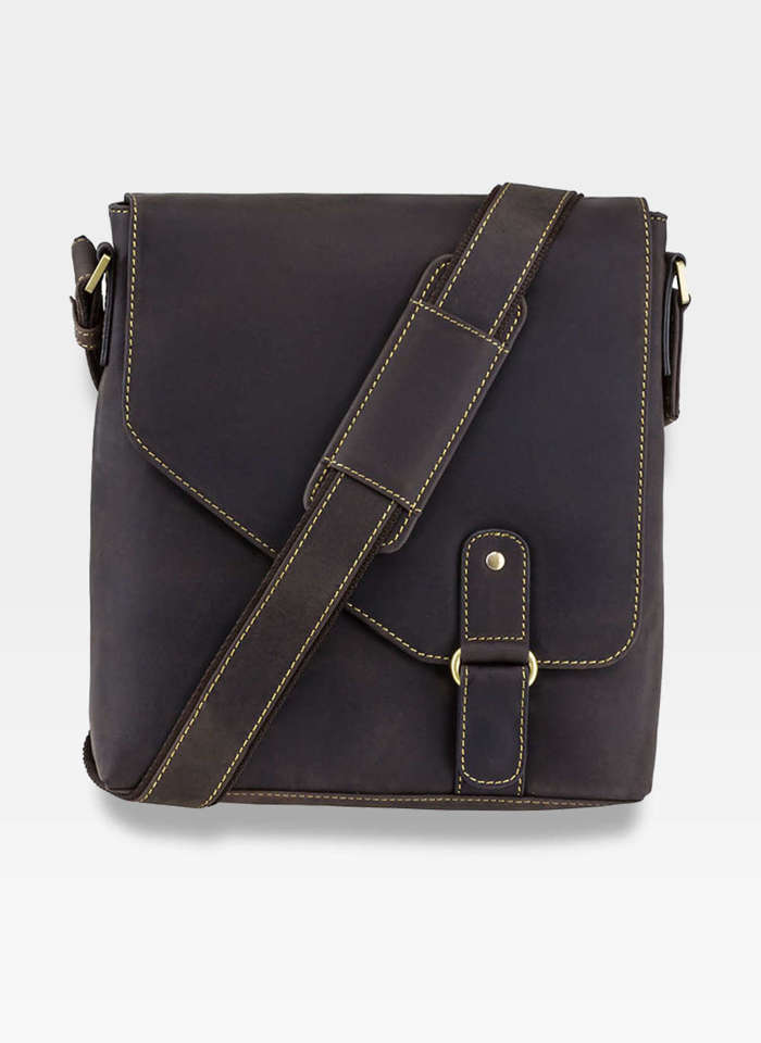 Elegancka torba listonoszka Visconti 16071 z naturalnej skóry wysoka jakość i styl