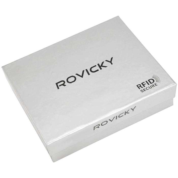 Etui na Karty Rovicky TW-02-RVT RFID czarny