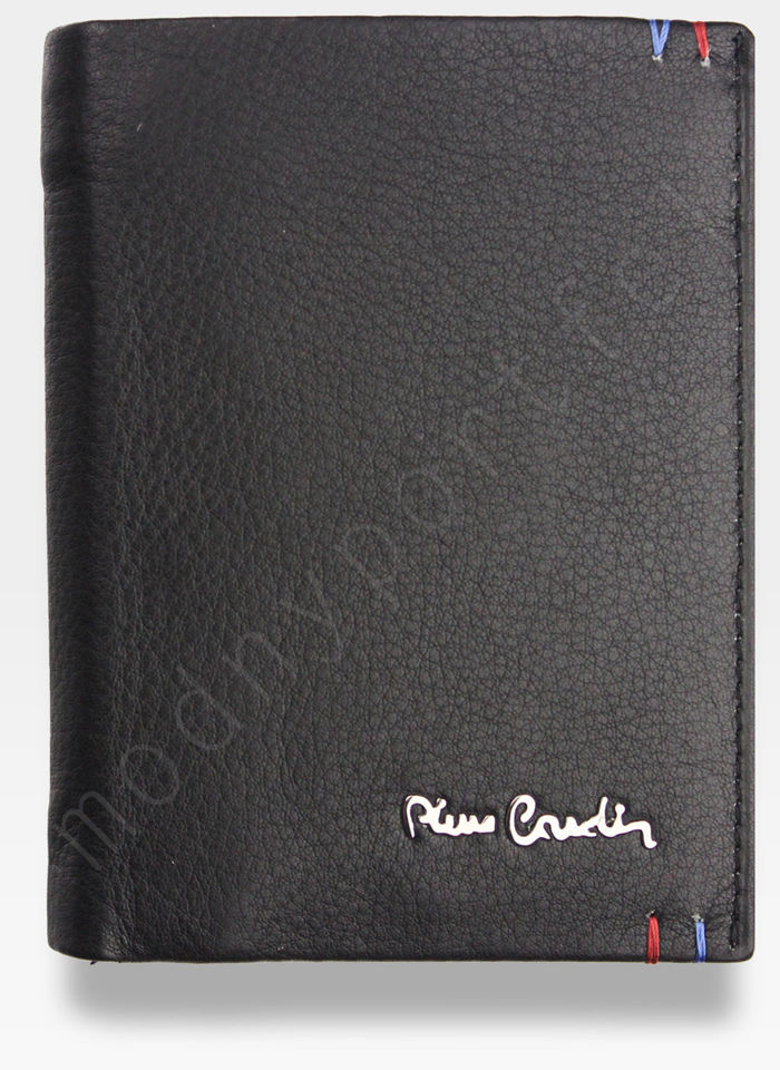Portfel Męski Pierre Cardin Skórzany Klasyczny Czarny Tilak22 330 RFID