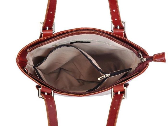 Torebka Skórzana L Artigiano Florence 847 Shopperbag Czarna Duża Mieści A4 Skóra Naturalna
