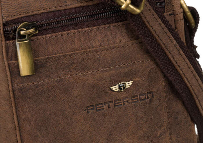 Uniwersalna torba męska ze skóry naturalnej Peterson