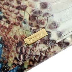 Portfel Damski PATRIZIA VL-114 RFID Skóra Naturalna Duży Niebieski Poziomy Fason