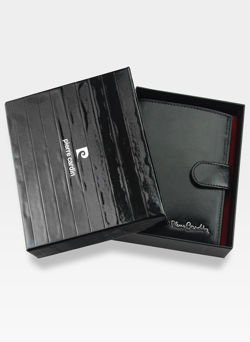 Zapinany Portfel Męski Pierre Cardin Skórzany Premium YS520.1 326A